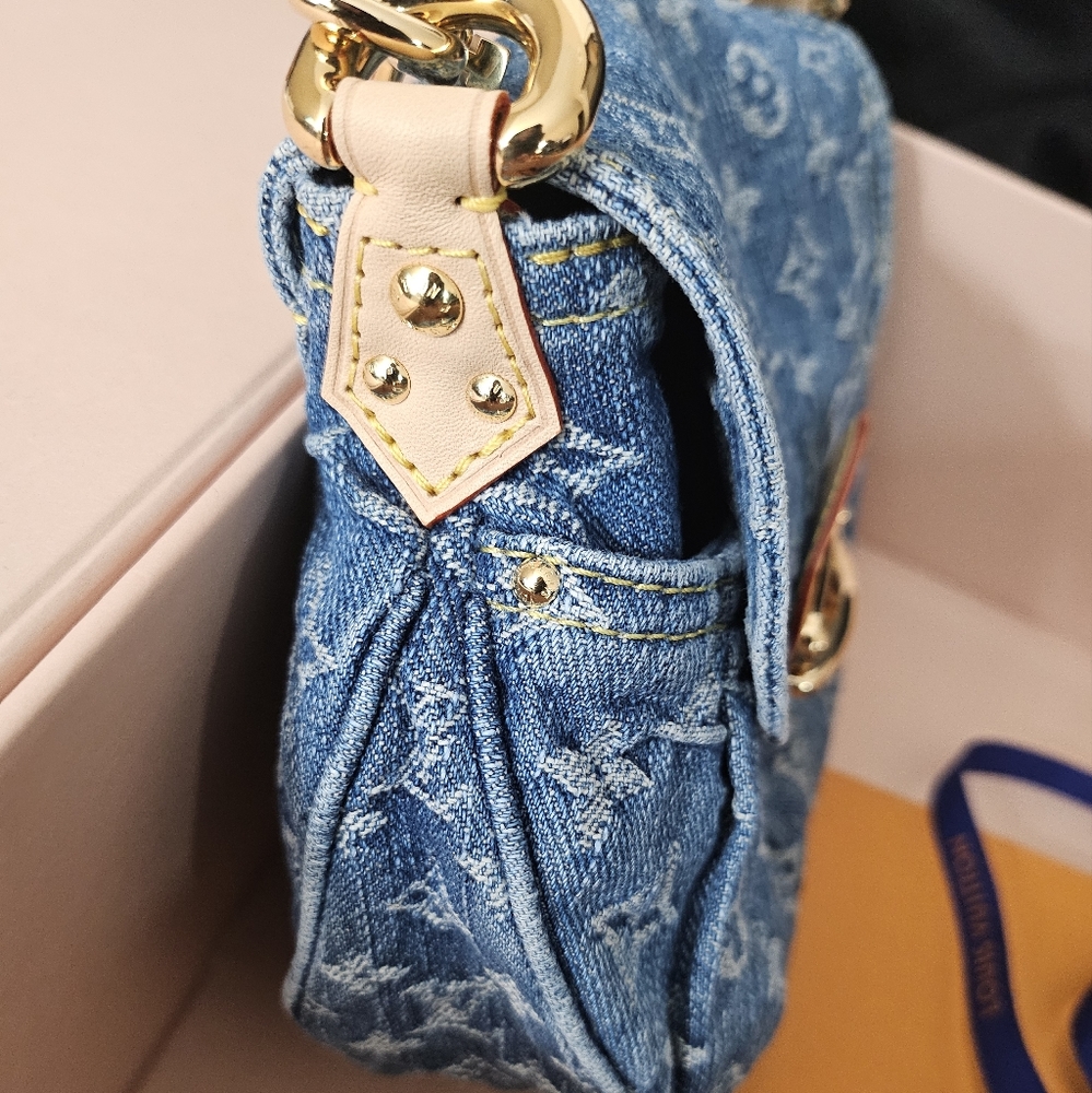 Brand new authentic Louis Vuitton denim remix Sunset - Picture 16 of 17